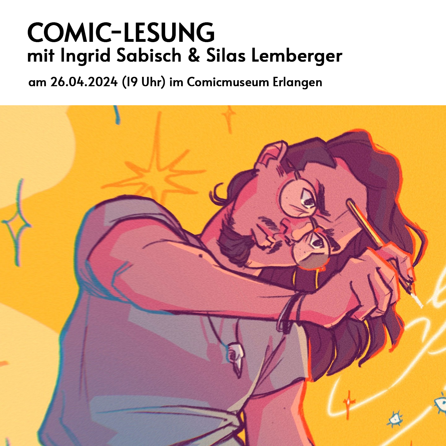 Lesung in Erlangen: Comicmusem